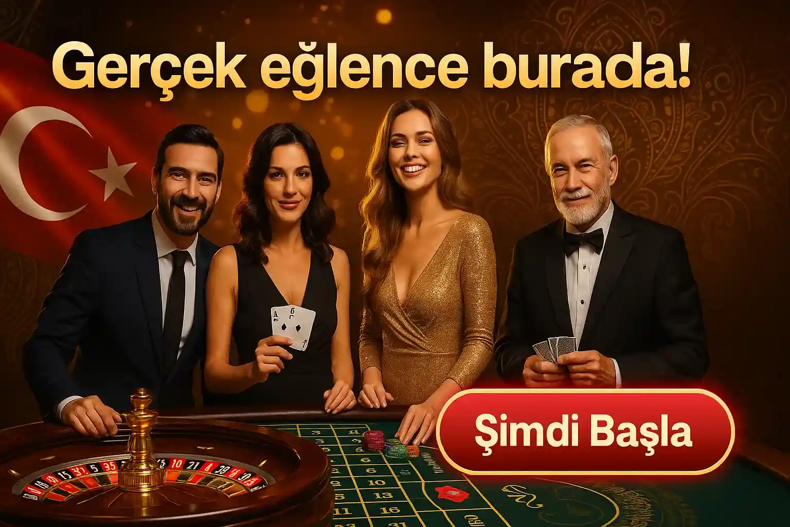 Türk bayraklı gerçek eğlence casino grubu rulet kartlar oyna ve kazan